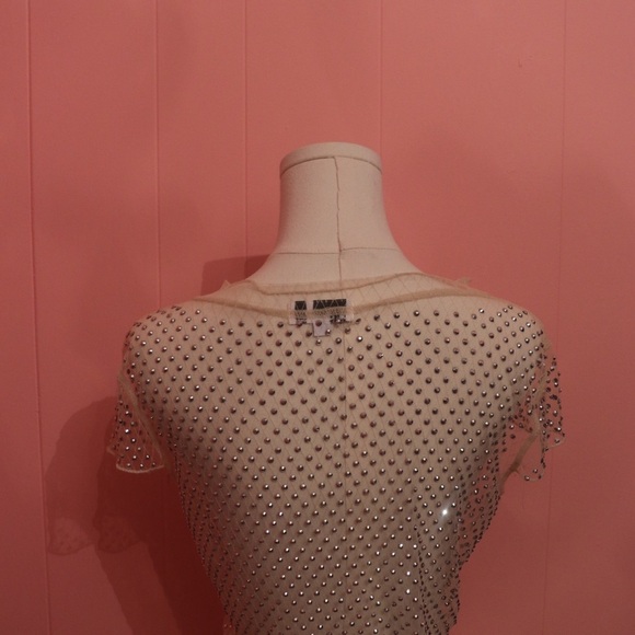 Embellished Sheer Top - Picture 3 of 4